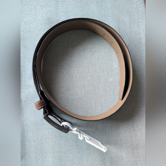 Robert Graham Black/Brown Leather Belt - Picture 6 of 6